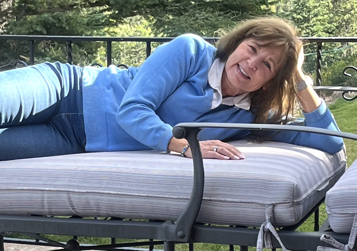 Tracy Stoneman at home on the ranch outside Westcliffe, Colorado